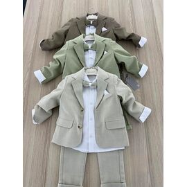 Костюм дитячий на хлопчика BB409 brown р.2-5 "BURATINO" недорого оптом від прямого постачальника