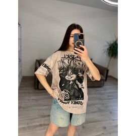 Фотография Футболка женская 14 beige р.one size "VLADISLAVA" недорого оптом от прямого поставщика