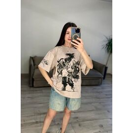 Фотография Футболка женская 14-1 beige р.one size "VLADISLAVA" недорого оптом от прямого поставщика