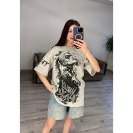 Фотография Футболка женская 71 l.beige р.one size "VLADISLAVA" недорого оптом от прямого поставщика