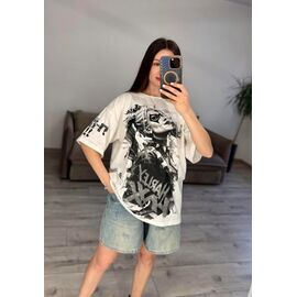 Фотография Футболка женская 71 white р.one size "VLADISLAVA" недорого оптом от прямого поставщика