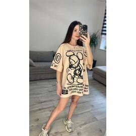 Фотография Туника женская 73-1 beige р.one size "VLADISLAVA" недорого оптом от прямого поставщика