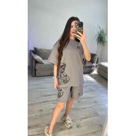 Фотография Костюм женский 74 grey р.one size "VLADISLAVA" недорого оптом от прямого поставщика