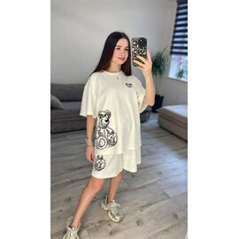 Фотография Костюм женский 74 white р.one size "VLADISLAVA" недорого оптом от прямого поставщика