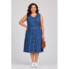 Фотография Сарафан женский JL1221 blue р.38-46 "Julia" недорого оптом от прямого поставщика