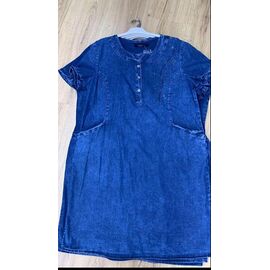 Фотография Платье летнее женское JL1231 blue р.52-60 "Julia" недорого оптом от прямого поставщика