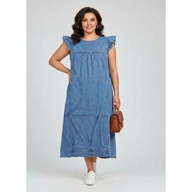 Фотография Сарафан женский JL1242 blue р.38-46 "Julia" недорого оптом от прямого поставщика