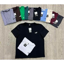 Фотография Футболка мужская MW1036-73 l.grey-black р.M-3XL "MirWear" недорого оптом от прямого поставщика