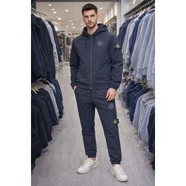 Костюм спортивний чоловічий MW1070-313 d.grey р.S-2XL "MirWear" недорого оптом від прямого постачальника