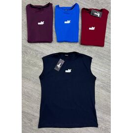 Фотография Майка мужская MW1337-283 wine р.M-3XL "MirWear" недорого оптом от прямого поставщика
