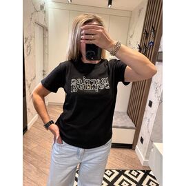 Фотография Футболка женская LR1445 black р.one size "Lora" недорого оптом от прямого поставщика