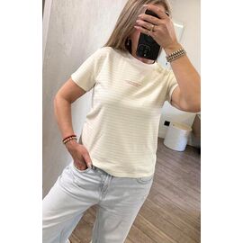 Фотография Футболка женская LR1477 beige р.one size "Lora" недорого оптом от прямого поставщика