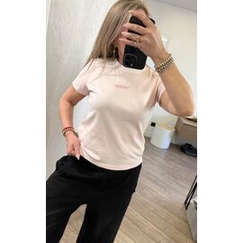 Фотография Футболка женская LR1479 peach р.one size "Lora" недорого оптом от прямого поставщика