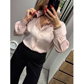 Фотография Рубашка женская LR1508 pink р.one size "Lora" недорого оптом от прямого поставщика