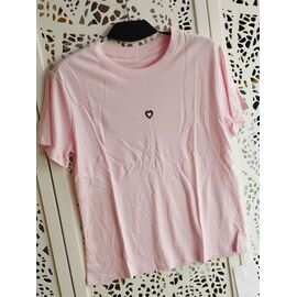 Фотография Футболка женская LR1527 pink р.one size "Lora" недорого оптом от прямого поставщика