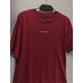 Фотография Футболка женская LR1543 wine р.one size "Lora" недорого оптом от прямого поставщика