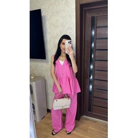 Фотография Костюм женский 011 pink р.42-48 "VALENTINA" недорого оптом от прямого поставщика