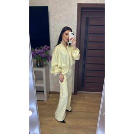 Фотография Костюм женский 112 yellow р.42-48 "VALENTINA" недорого оптом от прямого поставщика