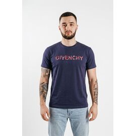 Фотография Футболка мужская 5-3 navy р.M-2XL "VICTORY" недорого оптом от прямого поставщика