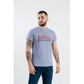 Фотография Футболка мужская 5-5 grey р.M-2XL "VICTORY" недорого оптом от прямого поставщика