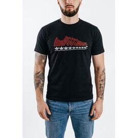 Фотография Футболка мужская 5-5 black р.M-2XL "VICTORY" недорого оптом от прямого поставщика