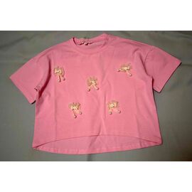 Фотография Футболка детская на девочку 1855 pink р.104-122 "Bright Harmony" недорого оптом от прямого поставщика