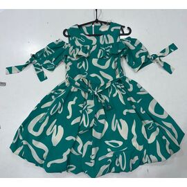 Сукня дитяча легка на дівчинку 865 green р.122-146 "Bright Harmony" недорого оптом від прямого постачальника