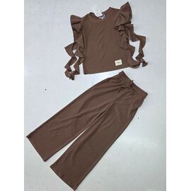 Костюм дитячий на дівчинку 950 brown р.134-152 "Bright Harmony" недорого оптом від прямого постачальника