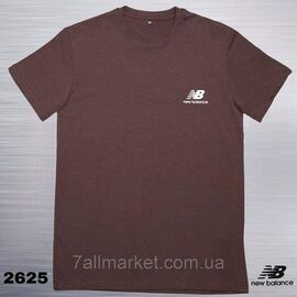 Фотография Футболка мужская молодежная New Balance р-ры M-3XL (7цв) "REMAIN" недорого оптом от прямого поставщика