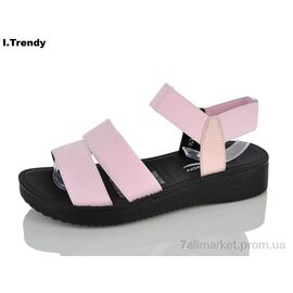 Фотография Босоножки женские летние Лето K168-5 (8 пар р.36-41) "Trendy" недорого оптом от прямого поставщика