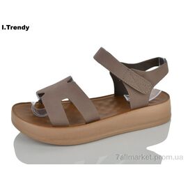 Фотография Босоножки женские летние Лето YZ103-5 (8 пар р.36-41) "Trendy" недорого оптом от прямого поставщика