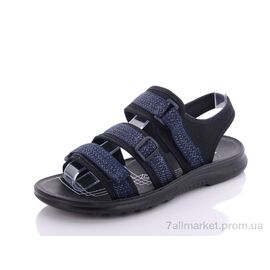 Фотография Сандалии мужские летние Лето A2581-1 (8 пар р.40-45) "Ok Shoes" недорого оптом от прямого поставщика