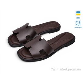 Фотография Шлепки женские облегченные Лето Paradize SL-3100 коричневий (6 пар р.36-40) "Prime-Opt" недорого оптом от прямого поставщика