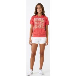 Фотография Футболка детская на девочку 1107 coral р.one size "MALIBU" недорого оптом от прямого поставщика