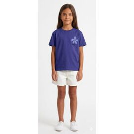Фотография Футболка детская на девочку ML226 purple р.9-12 "MALIBU" недорого оптом от прямого поставщика