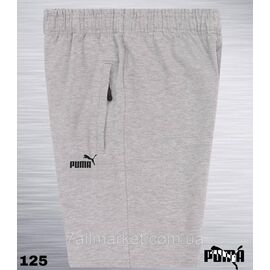 Фотография Шорты мужские трикотажные Пума размеры 2XL-6XL (3цв) "REMAIN" недорого от прямого поставщика
