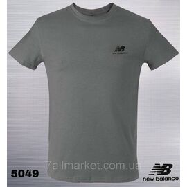 Фотография Футболка мужская молодежная New Balance р-ры S-2XL (8цв) "REMAIN" недорого оптом от прямого поставщика