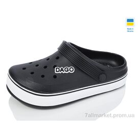 Фотография Кроксы женские летние Лето N419 чорний (8 пар р.37-41) "Lot Shoes" недорого оптом от прямого поставщика