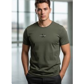 Фотография Футболка мужская 7655 khaki р.M-2XL "ROLADA" недорого оптом от прямого поставщика