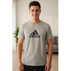 Фотография Футболка мужская 7657 l.grey р.M-2XL "ROLADA" недорого оптом от прямого поставщика