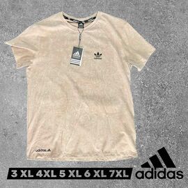 Фотография Футболка мужская 7687 beige р.3XL-7XL "ROLADA" недорого оптом от прямого поставщика