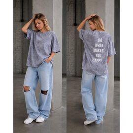 футболка дитяча на дівчинку KR667 grey р.32-42 "Karolina" недорого оптом від прямого постачальника