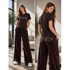 Фотография Футболка детская на девочку KR694 brown р.34-42 "Karolina" недорого оптом от прямого поставщика