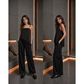 Фотография Майка детская на девочку KR756 black р.34-42 "Karolina" недорого оптом от прямого поставщика