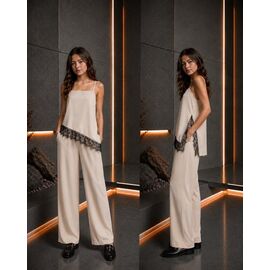 Фотография Майка детская на девочку KR757 beige р.34-42 "Karolina" недорого оптом от прямого поставщика