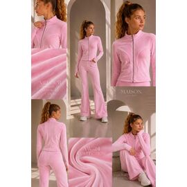 Костюм дитячий спортивний на дівчинку KR794 pink р.34-42 "Karolina" недорого оптом від прямого постачальника