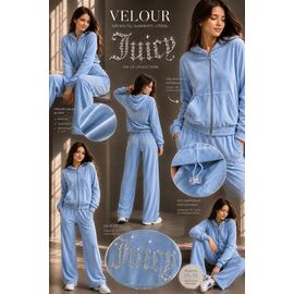 Костюм дитячий спортивний на дівчинку KR795 l.blue р.34-42 "Karolina" недорого оптом від прямого постачальника