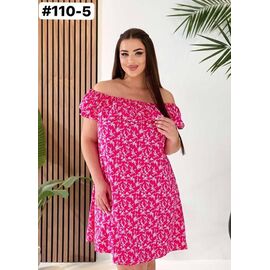 Фотография Платье летнее женское 110-5 crimson р.44-54 "ZLATA" недорого оптом от прямого поставщика