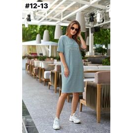 Фотография Платье летнее женское 12-13 green р.46-56 "ZLATA" недорого оптом от прямого поставщика