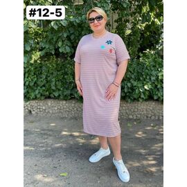Фотография Платье летнее женское 12-5 beige р.46-56 "ZLATA" недорого оптом от прямого поставщика